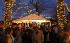 Christmas in the Park in Blowing Rock NC